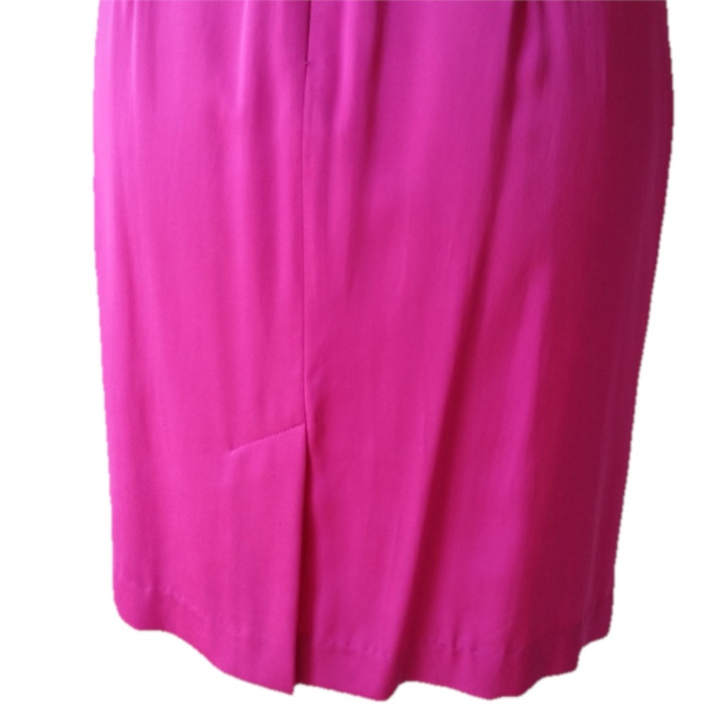 Trina Turk Kentucky Derby Dress Hot Pink with Square Belt - Sz 6 - Picture 9 of 10